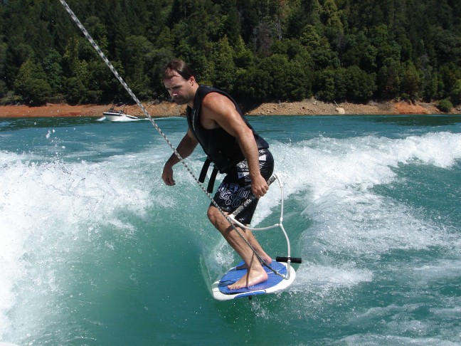 Mark wake surfing